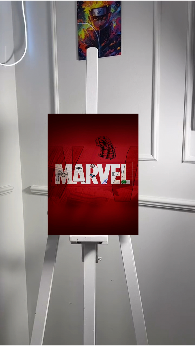 Comic Art Premium Metal Wall Art – Elevate Your Space