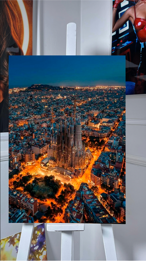 City & Architecture Premium Metal Wall Art – Elevate Your Space