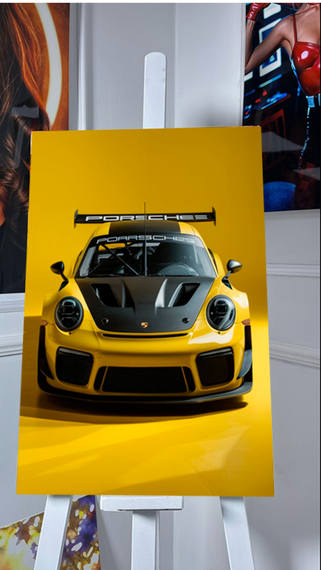 Auto & Motorsport Metal Poster