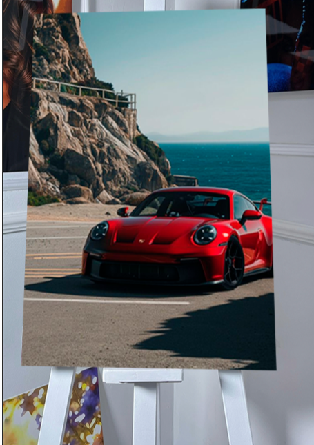 Auto & Motorsport Metal Poster